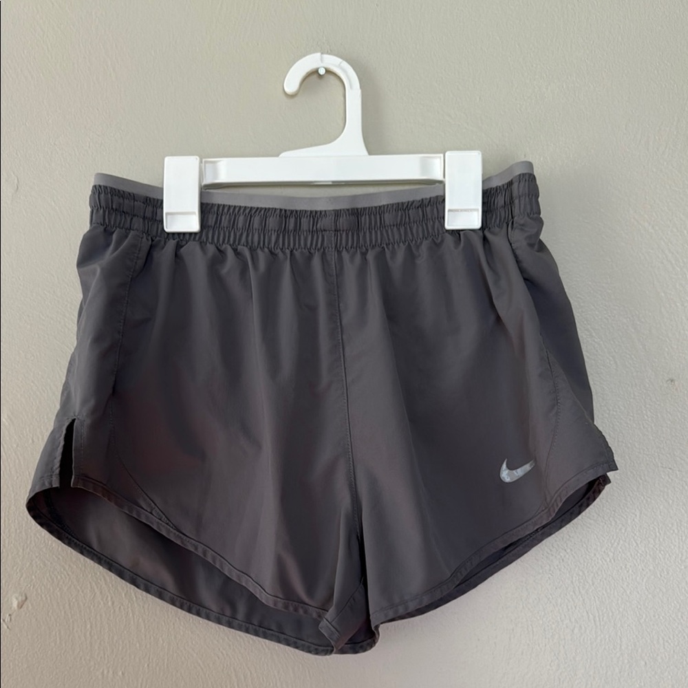 Nike Women's Charcoal Athletic Running Shorts small
